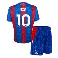 Crystal Palace Eberechi Eze #10 Heimtrikotsatz Kinder 2024-25 Kurzarm (+ Kurze Hosen)